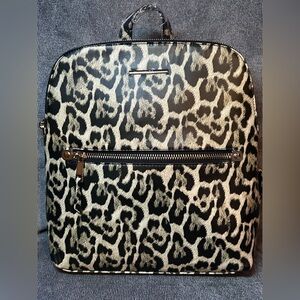 New w/tags Aldo Leopard Print Backpack